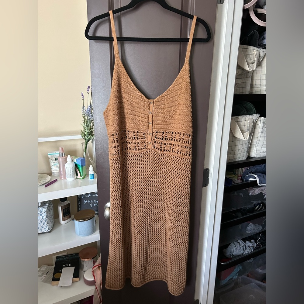 Crochet Swim Cover Up- Aerie